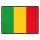 Blechschild "Flagge Mali Retro" 40 x 30 cm Dekoschild Nationalflaggen