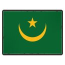Blechschild "Flagge Mauretanien Retro" 40 x 30...