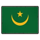Blechschild "Flagge Mauretanien Retro" 40 x 30...