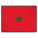 Blechschild "Flagge Marokko Retro" 40 x 30 cm...