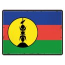 Blechschild "Flagge Neukaledonien Retro" 40 x...