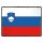Blechschild "Flagge Slowenien Retro" 40 x 30 cm Dekoschild Fahnen