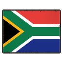 Blechschild "Flagge Südafrika Retro" 40 x...