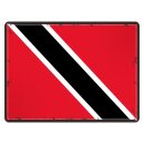 Blechschild "Flagge Trinidad und Tobago Retro"...