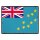 Blechschild "Flagge Tuvalu Retro" 40 x 30 cm Dekoschild Nationalflaggen