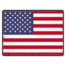 Blechschild "Flagge Vereinigte Staaten Retro"...