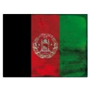 Blechschild "Flagge Afghanistan Rusty Look" 40...