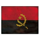 Blechschild "Flagge Angola Rusty Look" 40 x 30...