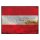 Blechschild "Flagge Österreich Rusty Look" 40 x 30 cm Dekoschild Nationalflaggen
