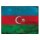 Blechschild "Flagge Aserbaidschan Rusty Look" 40 x 30 cm Dekoschild Länderfahnen