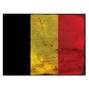 Blechschild "Flagge Belgien Rusty Look" 40 x 30...