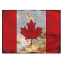 Blechschild "Flagge Kanada Rusty Look" 40 x 30...