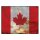 Blechschild "Flagge Kanada Rusty Look" 40 x 30 cm Dekoschild Kanada Flagge