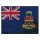 Blechschild "Flagge Cayman Inseln Rusty Look" 40 x 30 cm Dekoschild Fahnen