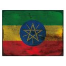 Blechschild "Flagge Äthiopien Rusty Look"...