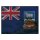 Blechschild "Flagge Falklandinseln Rusty Look" 40 x 30 cm Dekoschild Fahnen
