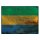 Blechschild "Flagge Gabun Rusty Look" 40 x 30 cm Dekoschild Nationalflaggen