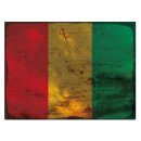 Blechschild "Flagge Guinea Rusty Look" 40 x 30...
