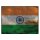 Blechschild "Flagge Indien Rusty Look" 40 x 30 cm Dekoschild Länderfahnen