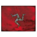Blechschild "Flagge Isle of Man Rusty Look" 40...