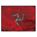 Blechschild "Flagge Isle of Man Rusty Look" 40...