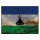Blechschild "Flagge Lesotho Rusty Look" 40 x 30 cm Dekoschild Länderfahnen