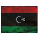 Blechschild "Flagge Libyen Rusty Look" 40 x 30...