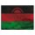 Blechschild "Flagge Malawi Rusty Look" 40 x 30 cm Dekoschild Länderfahnen