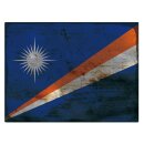 Blechschild "Flagge Marshallinseln Rusty Look"...