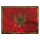 Blechschild "Flagge Montenegro Rusty Look" 40 x 30 cm Dekoschild Länderflagge