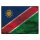 Blechschild "Flagge Namibias Rusty Look" 40 x 30 cm Dekoschild Namibias Flagge