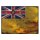 Blechschild "Flagge Niue Rusty Look" 40 x 30 cm Dekoschild Länderfahnen