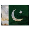 Blechschild "Flagge Pakistan Rusty Look" 40 x...