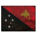 Blechschild "Flagge Papua Neuguinea Rusty Look"...