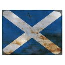 Blechschild "Flagge Schottland Rusty Look" 40 x...