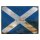 Blechschild "Flagge Schottland Rusty Look" 40 x 30 cm Dekoschild Nationalflaggen