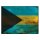 Blechschild "Flagge Bahamas Rusty Look" 40 x 30 cm Dekoschild Fahnen