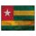 Blechschild "Flagge Togo Rusty Look" 40 x 30 cm Dekoschild Länderfahnen