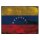 Blechschild "Flagge Venezuela Rusty Look" 40 x 30 cm Dekoschild Länderflagge