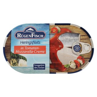 Rügen Fisch Heringsfilets in Tomaten-Mozzarella-Creme 200 g