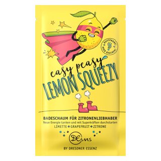Dresdner Essenz Badeschaum Easy Peasy Lemon Squeezy 60 g