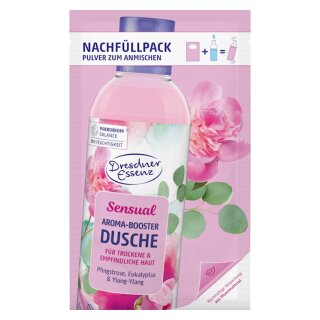 Dresdner Essenz Nachfüllpack Duschgel Pulver zum selbst Anmischen Sensual 45 g