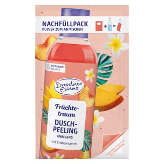 Dresdner Essenz Nachfüllpack Duschgel Pulver zum selbst Anmischen Früchtetraum 30 g