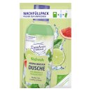 Dresdner Essenz Duschgel Refresh 250 ml mit Nachfüllpack zum selbst Anmischen