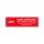 Aufkleber "Keine Werbung!" Stop, Rot, Folie, 100 x 30 mm, 4 Stück/Bogen, Sticker für Briefkasten