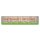 Blechschild "Gartenarbeit entspannt" 46 x 10 cm Dekoschild Spruch Garten