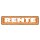 Blechschild "Rente beginnt Freizeit Stress" 46 x 10 cm Dekoschild Rente
