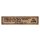 Blechschild "Dreck Schuhe, Stroh Haar, Reiter" 46 x 10 cm Dekoschild Pferde