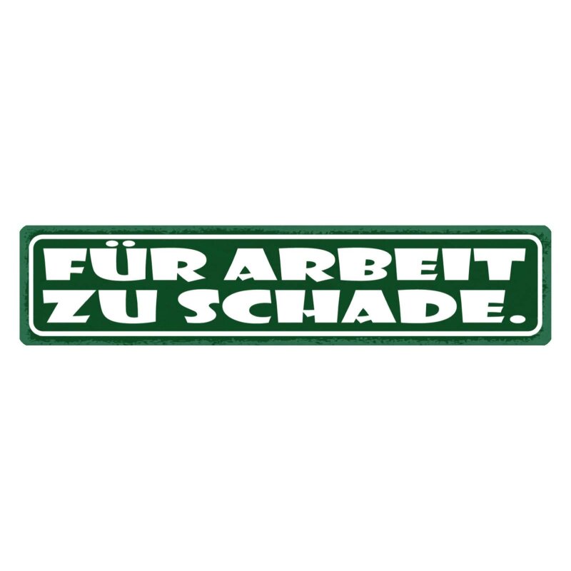 Ich Fahre Heute Zur Arbeit Weil Sich Millionen Aufkleber Schild Für Arbeit zu schade, 9,49