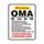 Blechschild mit Motiv/Spruch "Oma GmbH"